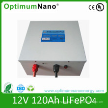 12V 120ah LiFePO4 Battery for Storage System, UPS, Electrical Bike